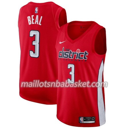 Maillot Homme Washington Wizards Bradley Beal 3 2018-19 Nike Rouge Swingman